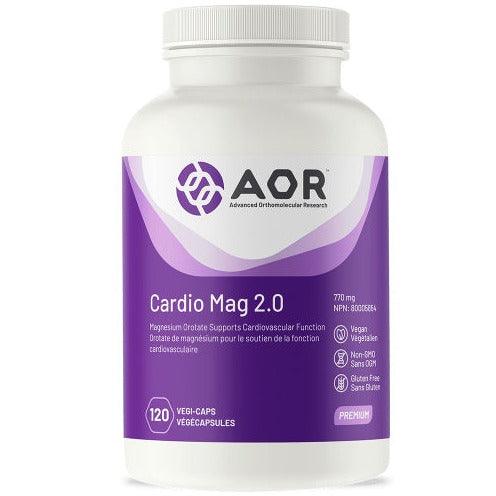 AOR Cardio Mag 2.0 120 Veggie Caps Supplements - Cardiovascular Health at Village Vitamin Store