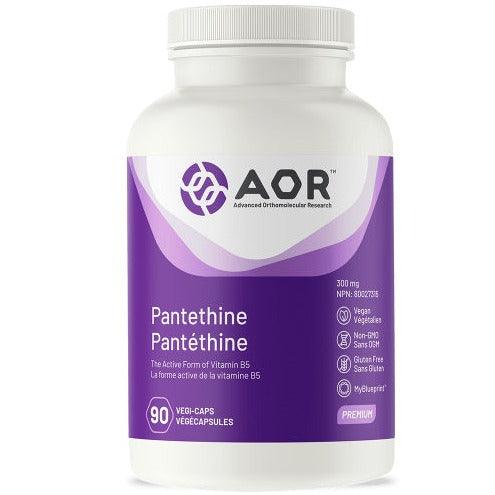 AOR Pantethine 300 mg 90 VEGI-CAPS-Village Vitamin Store