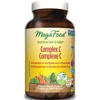 Mega Food Complex C 72 Tabs Vitamins - Vitamin C at Village Vitamin Store
