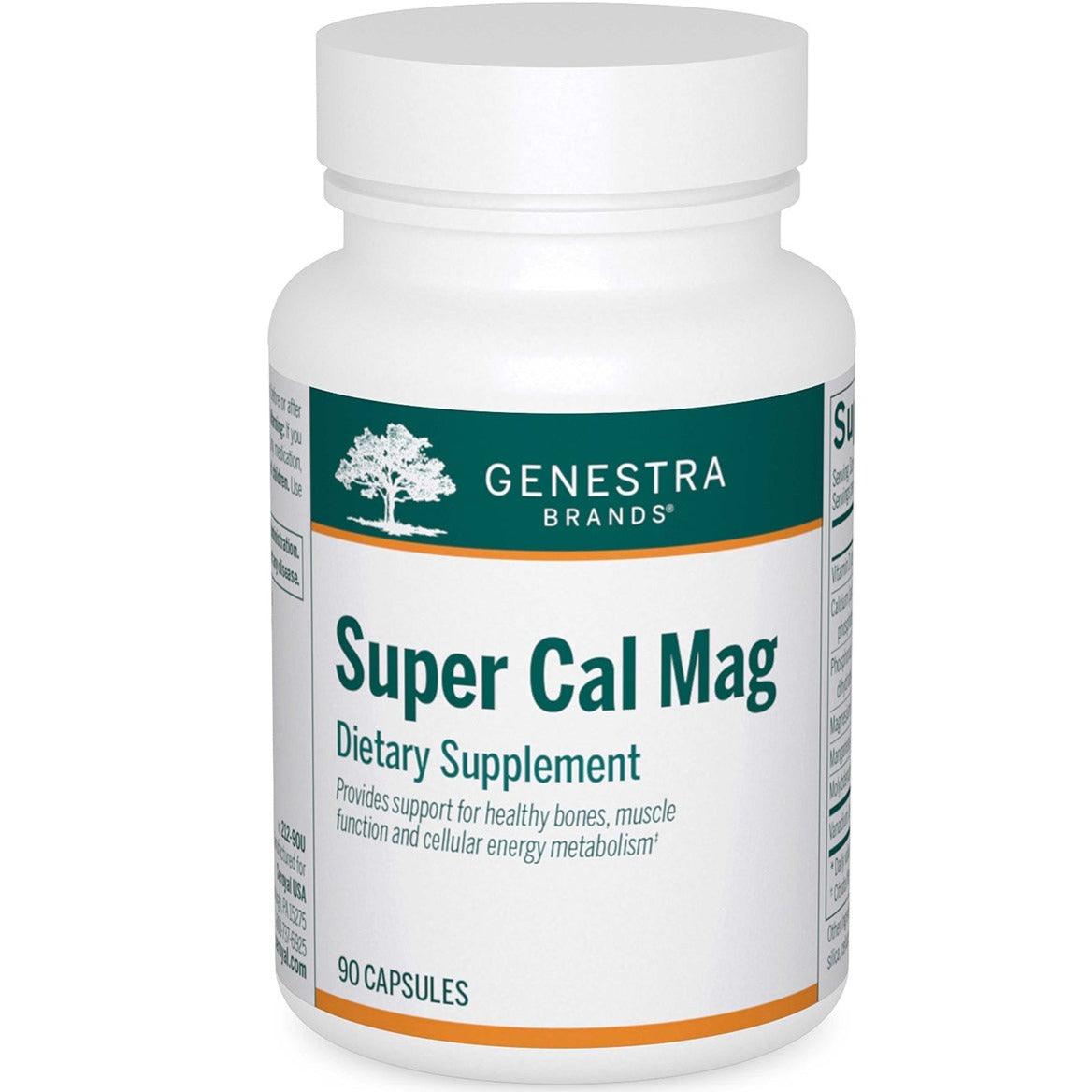 Genestra Super Cal Mag 90 Veggie Caps Minerals - Calcium at Village Vitamin Store