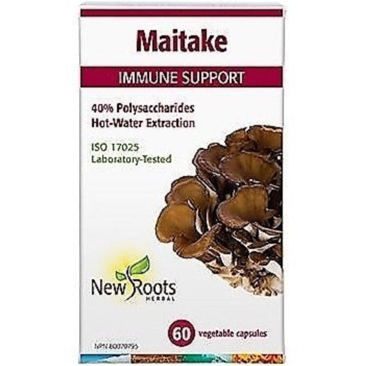 New Roots Maitake 400mg 60 Veggie Caps Supplements - Immune Health at Village Vitamin Store