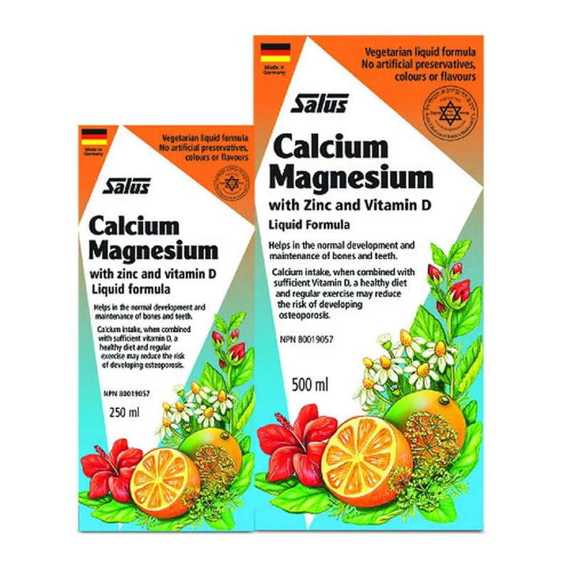 Salus Calcium & Magnesium Combo Pack(500ml + 250ml) Minerals at Village Vitamin Store