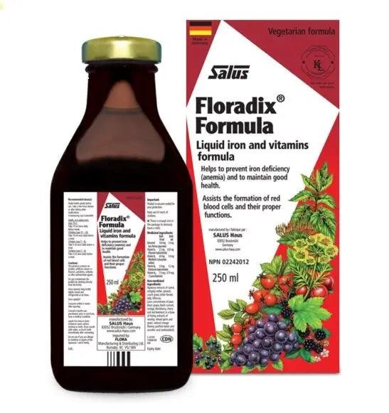 Floradix Formula 250mL Supplements at Village Vitamin Store