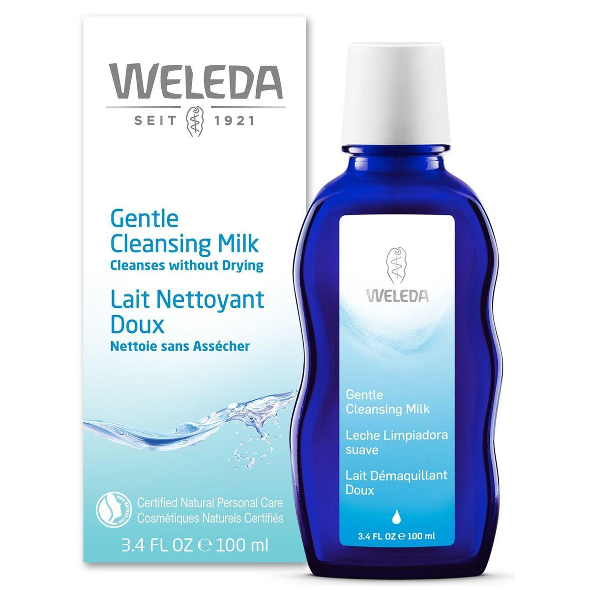 Weleda Gentle Cleansing Milk. 100ml Face Cleansers at Village Vitamin Store