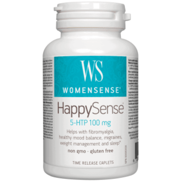 WomenSense Happy Sense Time Release 100mg 120 Caplets Supplements - Stress at Village Vitamin Store