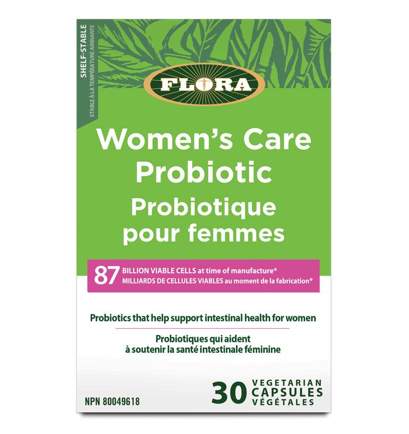 Flora Women's Care Probiotic 87 Billion 30 Veggie Caps Supplements - Women's Probiotics at Village Vitamin Store