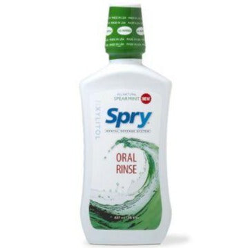 Spry Oral Rinse Spearmint 473mL Oral Care at Village Vitamin Store