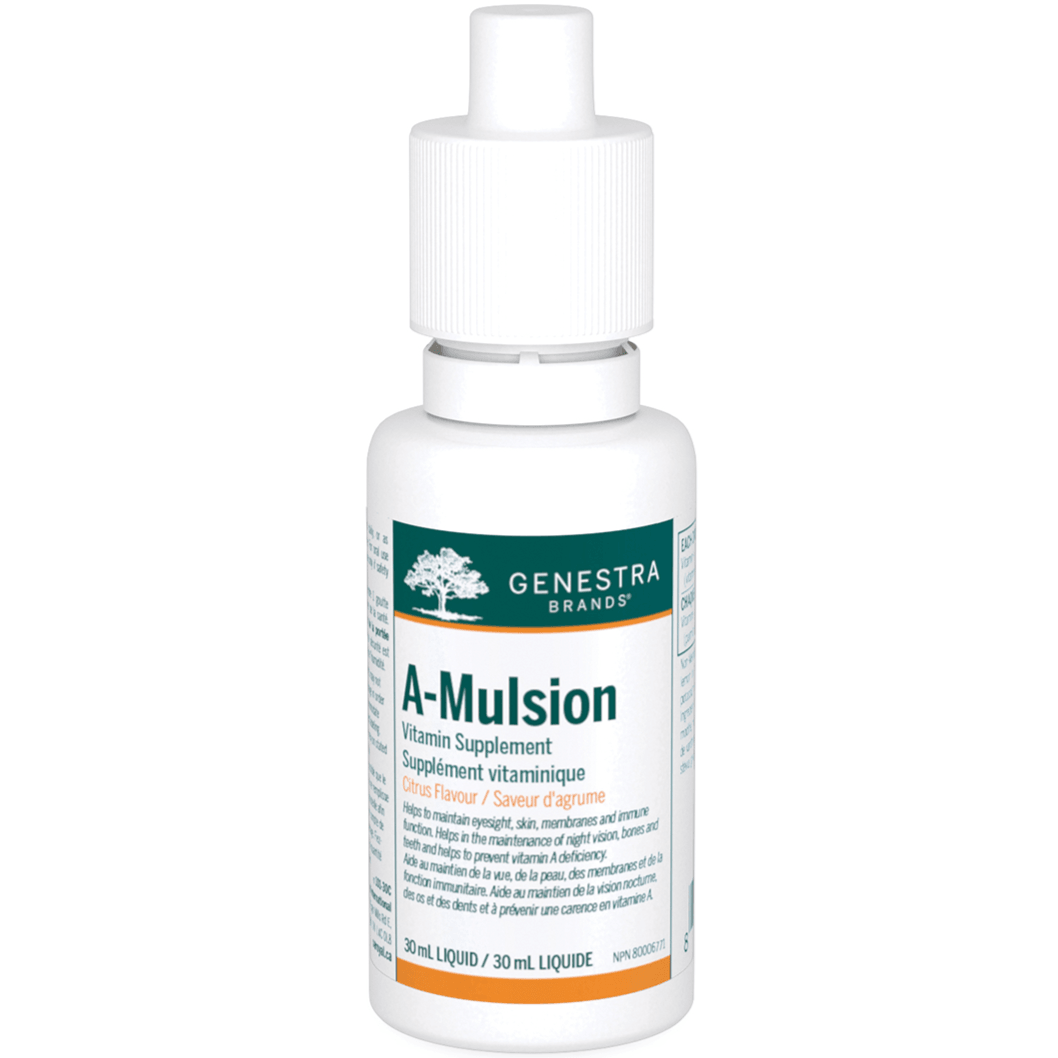Genestra A-Mulsion 30ml Vitamins - Vitamin A at Village Vitamin Store