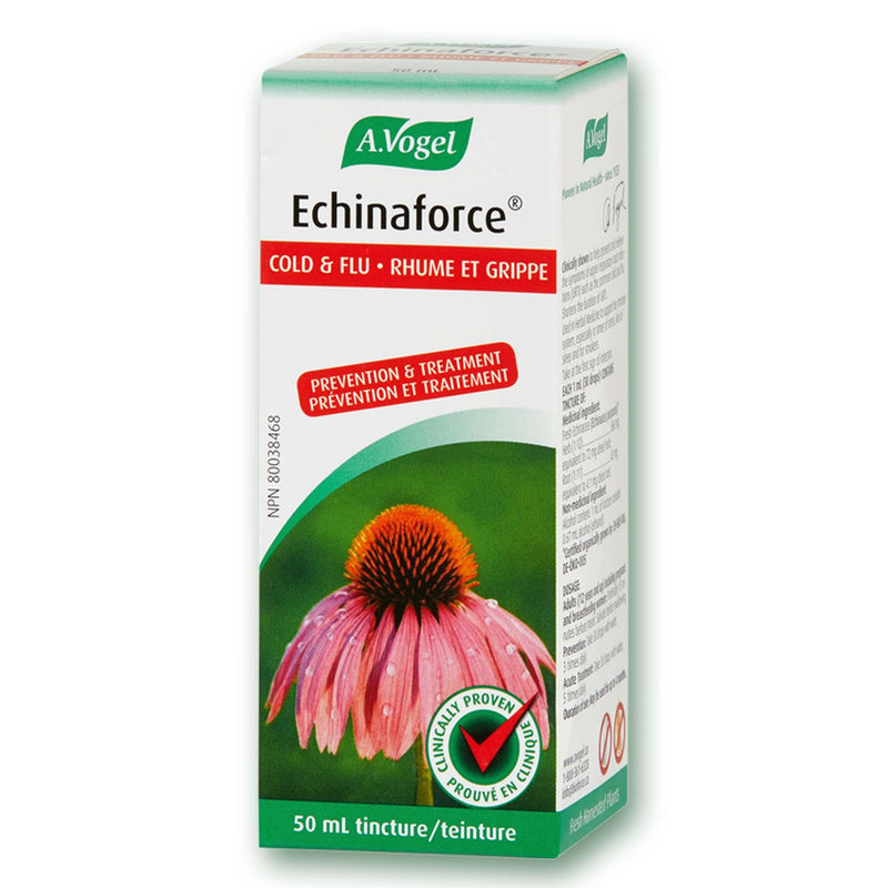 A. Vogel Echinaforce 50ml/100ml Cough, Cold & Flu at Village Vitamin Store