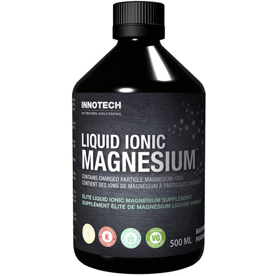 Innotech Magnesium Liquid Raspberry 500ml Minerals - Magnesium at Village Vitamin Store