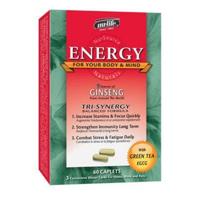 Nu-Life Energy 60 Caps Supplements at Village Vitamin Store