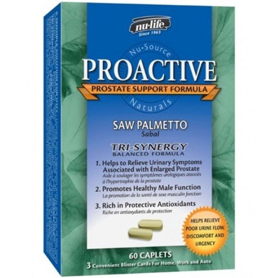 Nu Life Proactive 60 Caplets Supplements - Prostate at Village Vitamin Store