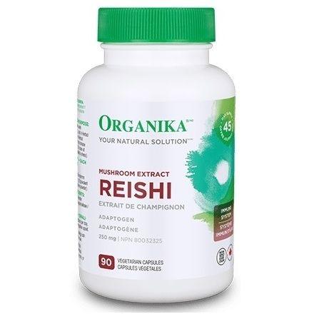 Organika Reishi Mushroom 90 Veggie Caps Supplements at Village Vitamin Store