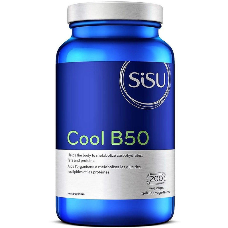 Sisu Cool B50 200 Veggie Caps Vitamins - Vitamin B at Village Vitamin Store