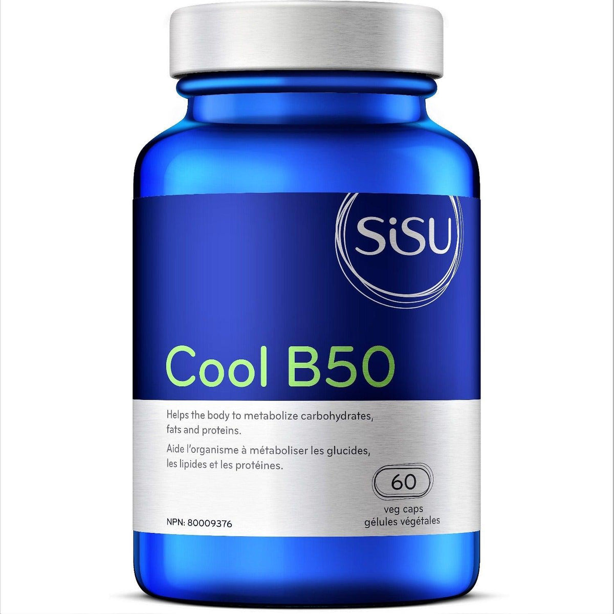 SISU Cool B50 60 Veggie Caps Vitamins - Vitamin B at Village Vitamin Store