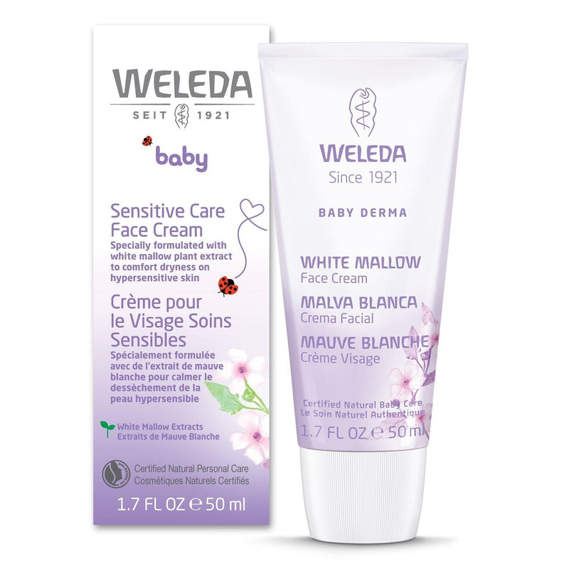 Weleda Baby Derma White Mallow Face Cream 50ml Baby & Toddler at Village Vitamin Store