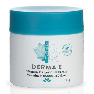 Derma E Vitamin E 12,000 IU Cream 113g Face Moisturizer at Village Vitamin Store