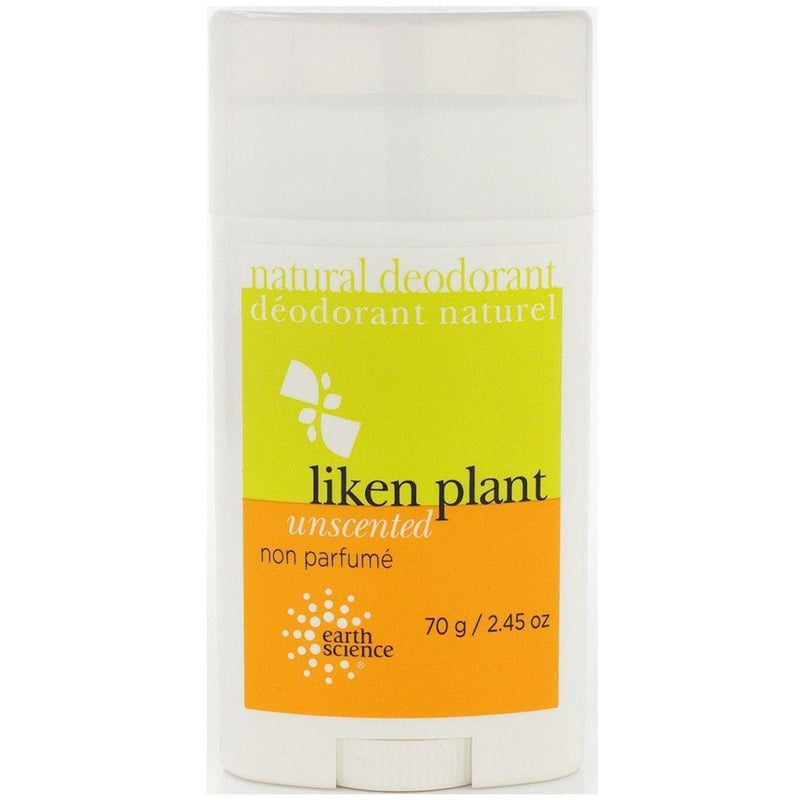 Earth Science Liken Plant Natural Deodorant 70G. Deodorant at Village Vitamin Store