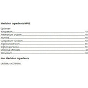 Headache And Migraine Homeopathic Pellets - 4g Homeopathic at Village Vitamin Store