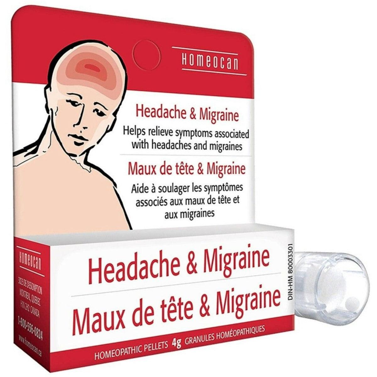 Headache And Migraine Homeopathic Pellets - 4g Homeopathic at Village Vitamin Store