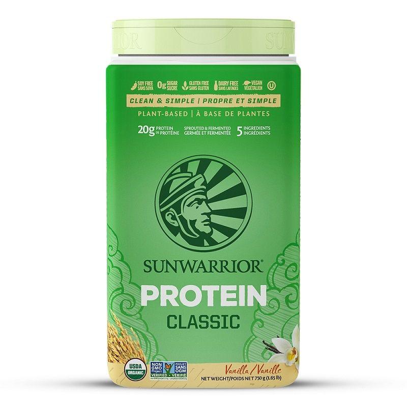 Sunwarrior Classic Protein Vanilla 750g Supplements - Protein at Village Vitamin Store