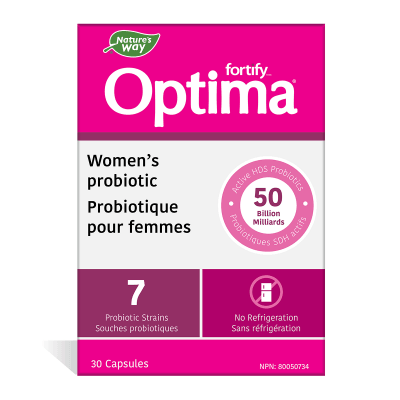 Nature's Way Primadophilus Optima Women's 30 Veggie Caps Supplements - Women's Probiotics at Village Vitamin Store