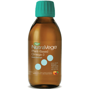 NutraVege Omega-3 Plant Based Extra Strength Cranberry Orange 200mL Supplements - EFAs at Village Vitamin Store