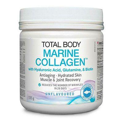 Total Body Collagen Marine Collagen with Hyaluronic acid, Glutamine & Biotin Unflavoured 135g Supplements - Collagen at Village Vitamin Store