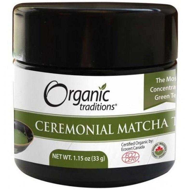Organic Traditions Organic Ceremonial Matcha Tea 33g Food Items at Village Vitamin Store
