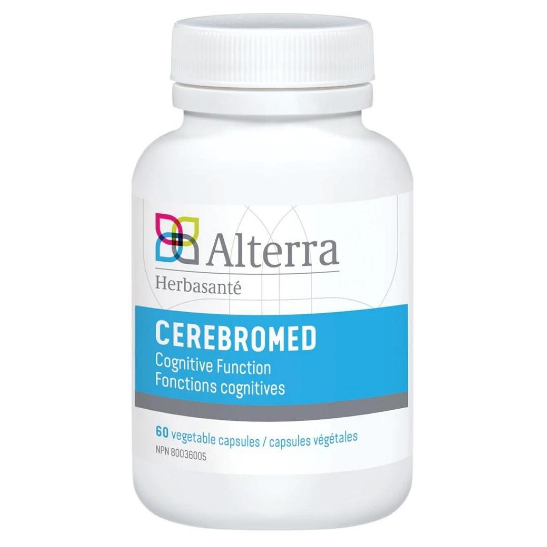 Alterra Cerebromed (Lion's Mane) 60 Veggie Caps Supplements - Cognitive Health at Village Vitamin Store