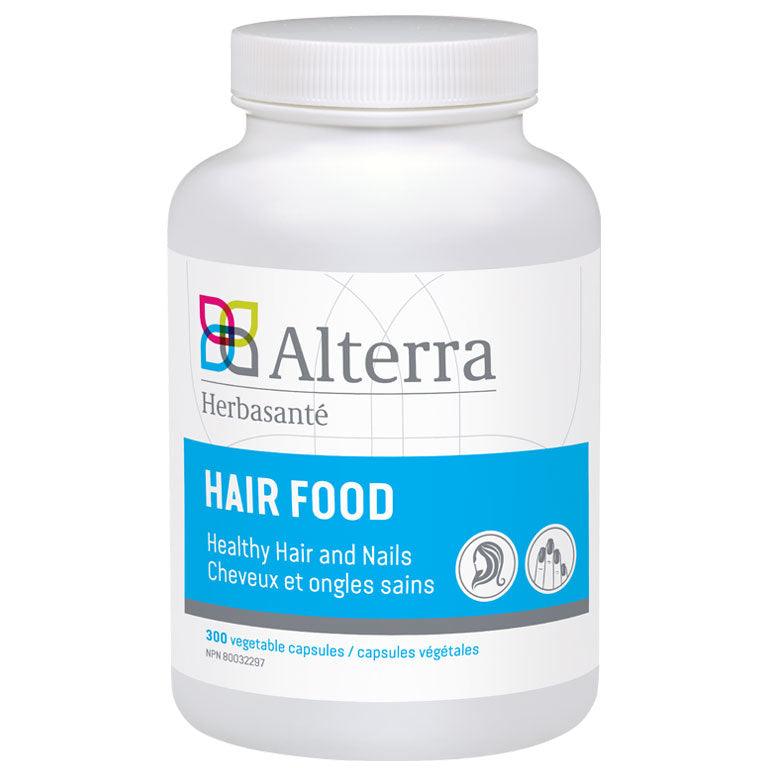 Alterra Herbasante Hair Food (POC) 300 Veggie Caps Supplements - Hair Skin & Nails at Village Vitamin Store