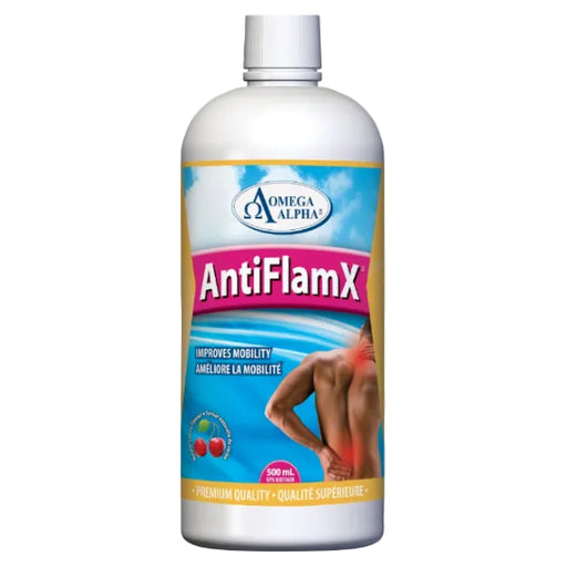 Omega Alpha AntiFlamX 500 ml Supplements - Pain & Inflammation at Village Vitamin Store