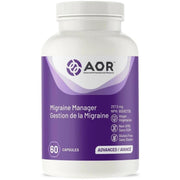 AOR Migraine Manager 257.5mg 60 Caps*Product Expiry June'2024* Supplements - Pain & Inflammation at Village Vitamin Store