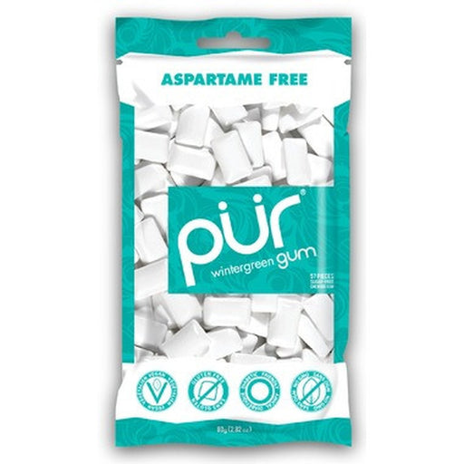 PUR Gum Wintergreen 77g Food Items at Village Vitamin Store