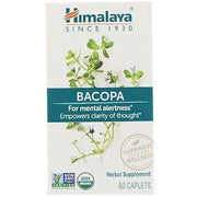 Himalaya Bacopa 60 Caplets Supplements - Cognitive Health at Village Vitamin Store