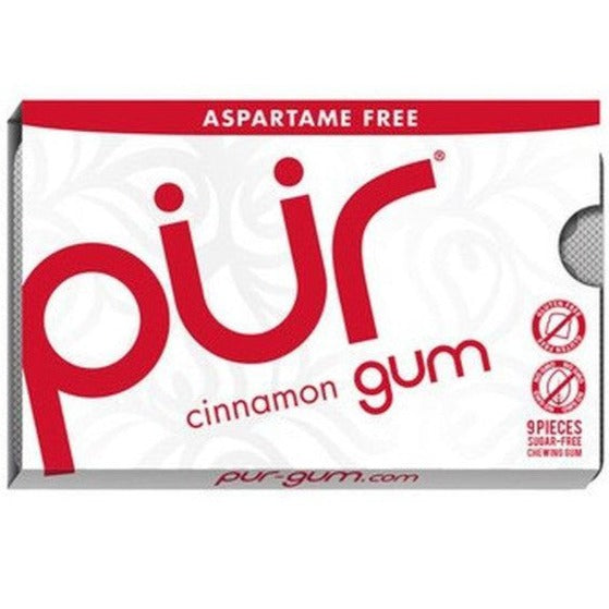 PUR Gum Cinnamon 9 pieces Food Items at Village Vitamin Store