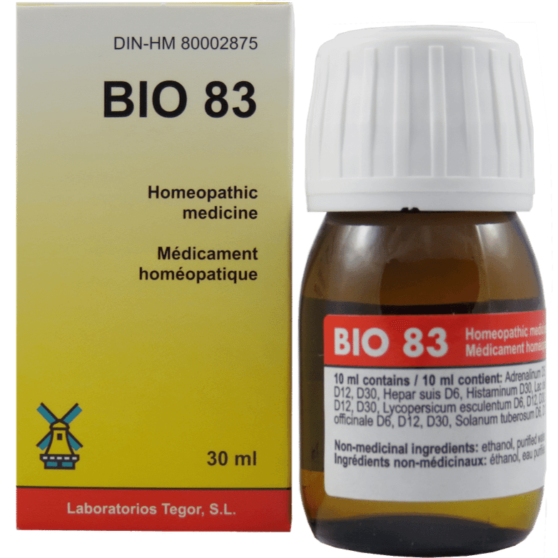 Tegor Bio 83 30ML Homeopathic at Village Vitamin Store