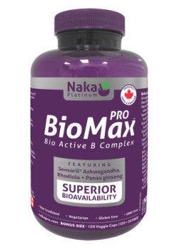 Naka Professional - PRO B100 BioMax 150 Veggie Caps Supplements at Village Vitamin Store