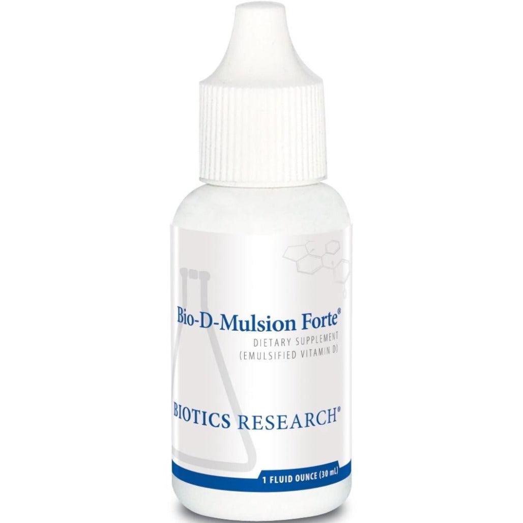 Biotics Research Bio-D-Mulsion Forte 30ml Vitamins - Vitamin D at Village Vitamin Store