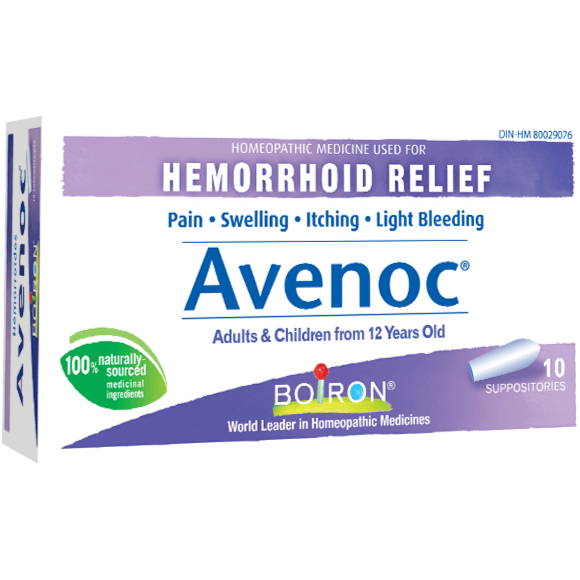 Boiron Avenoc Suppositories 10 Suppositories Homeopathic at Village Vitamin Store