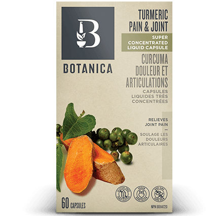 Botanica Turmeric Joint Care 60 Caps Supplements - Joint Care at Village Vitamin Store