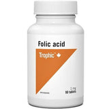 Trophic Folic Acid 1MG 90 Tabs-Village Vitamin Store