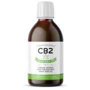 Cannanda CB2 Hemp Seed Oil Unflavour/Natural Orange/Sweet Ginger 240ml Supplements at Village Vitamin Store