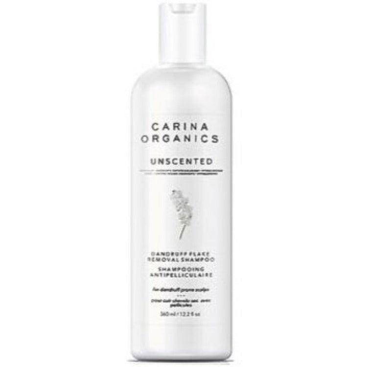 Carina Organics Shampoo for Dandruff Unscented 360ml Shampoo at Village Vitamin Store