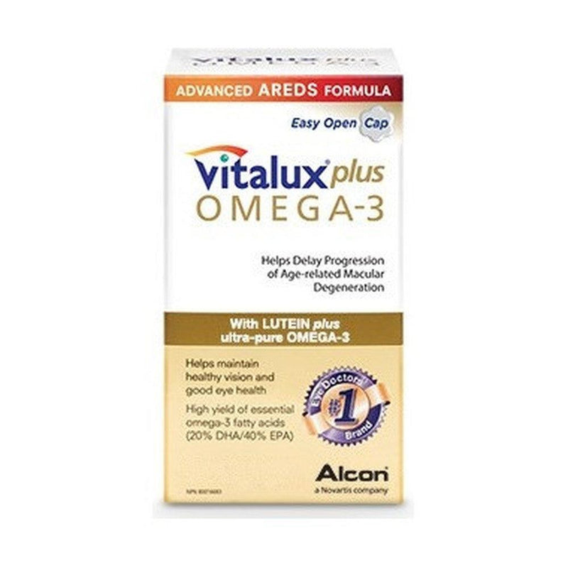 Vitalux Plus Omega-3 75 Softgel Supplements - EFAs at Village Vitamin Store