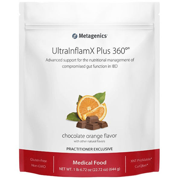 Metagenics UltraInflamX Plus 360 Chocolate orange 644 G Supplements - Pain & Inflammation at Village Vitamin Store
