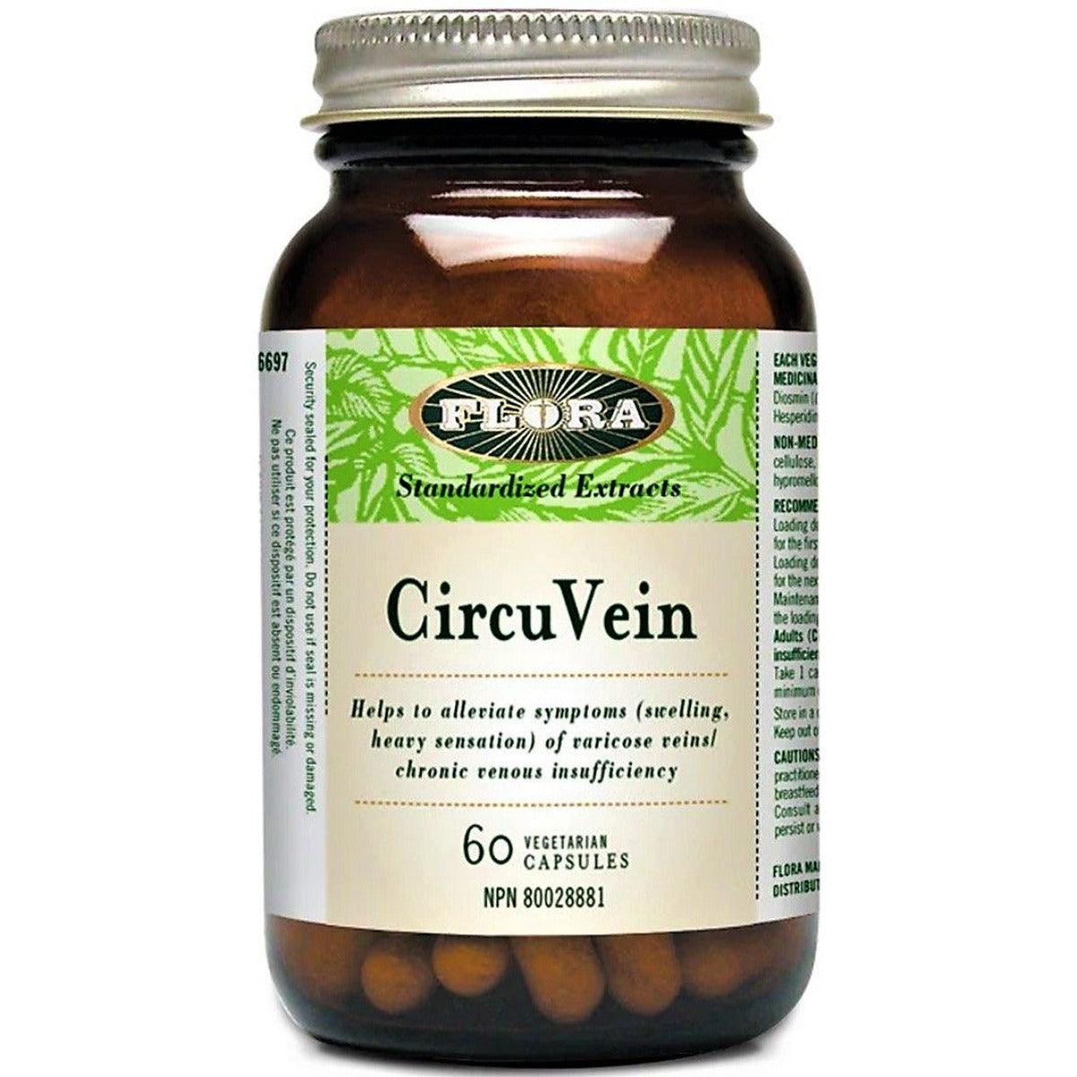 Flora CircuVein 60 Veggie Caps Supplements at Village Vitamin Store