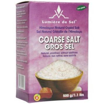 Lumiere de Sel Himalayan Crystal Coarse Salt 500g Food Items at Village Vitamin Store