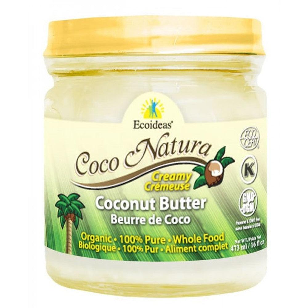 Ecoideas Coco Natura Organic Coconut Butter 473ML-Village Vitamin Store