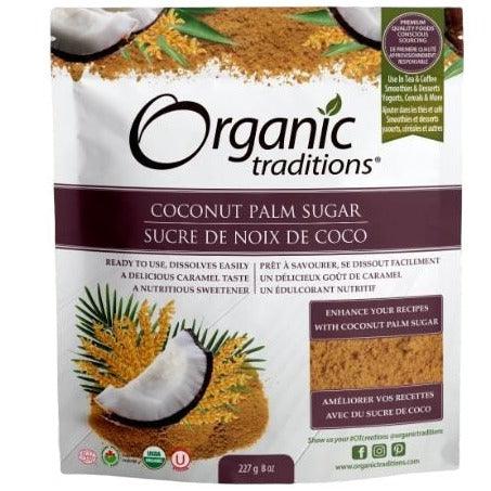 Organic Traditions Coconut Palm Sugar 227g Food Items at Village Vitamin Store